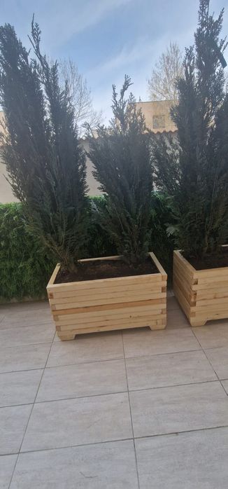Jardiniere cu spalier la comanda