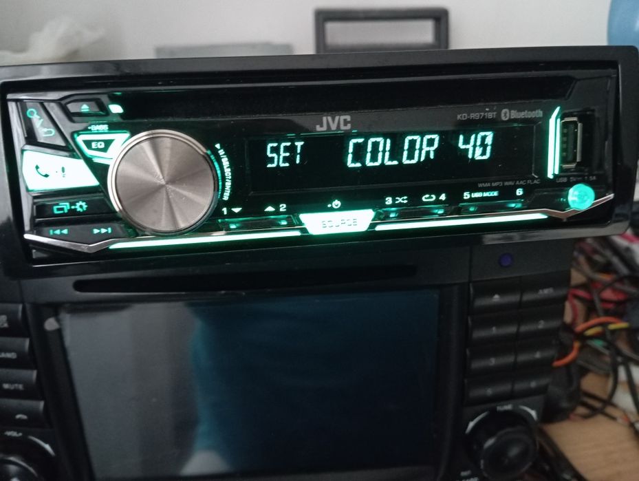 Radio cd auto JVc cu BT