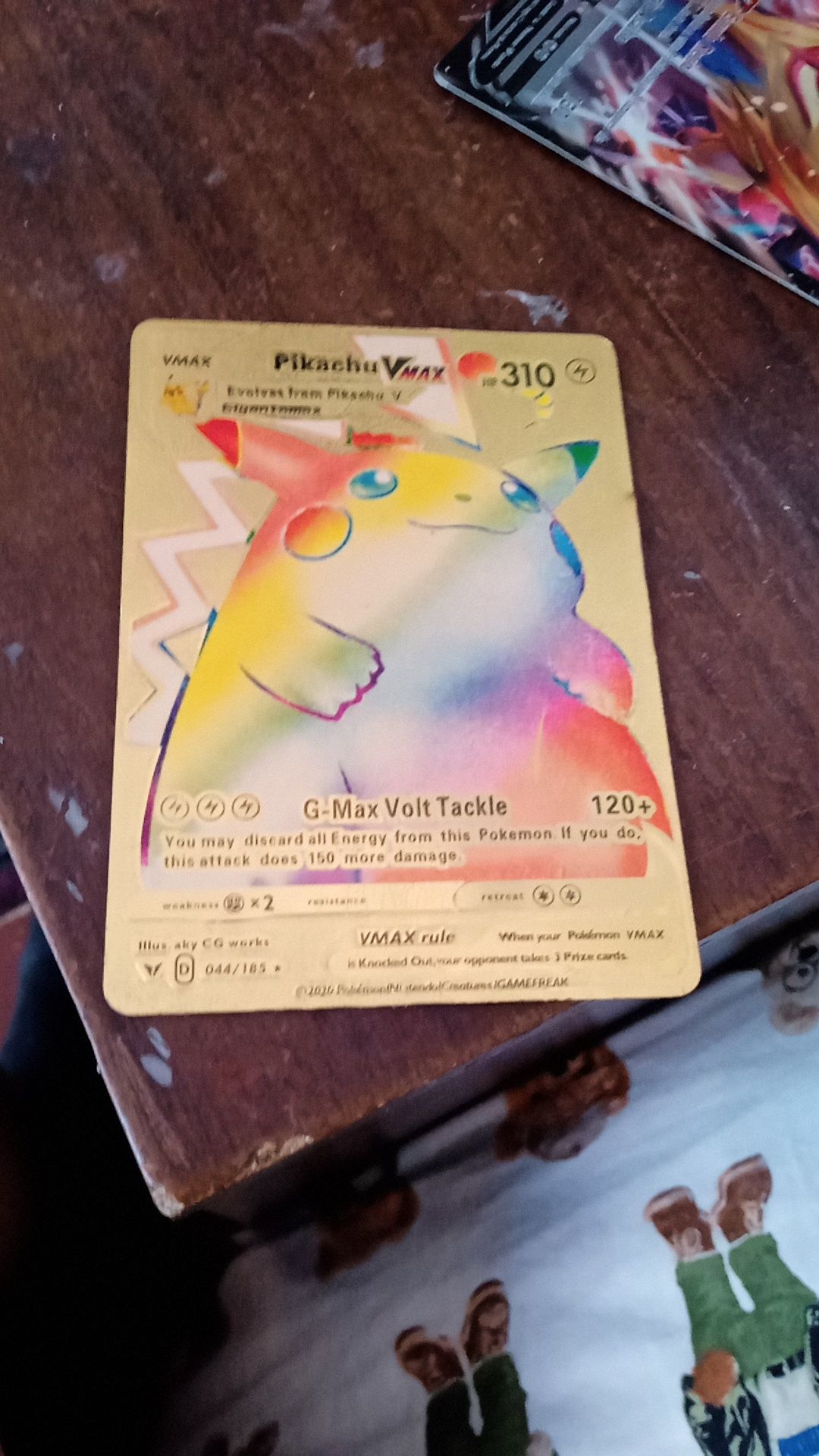 Редкая карточка Pokemon