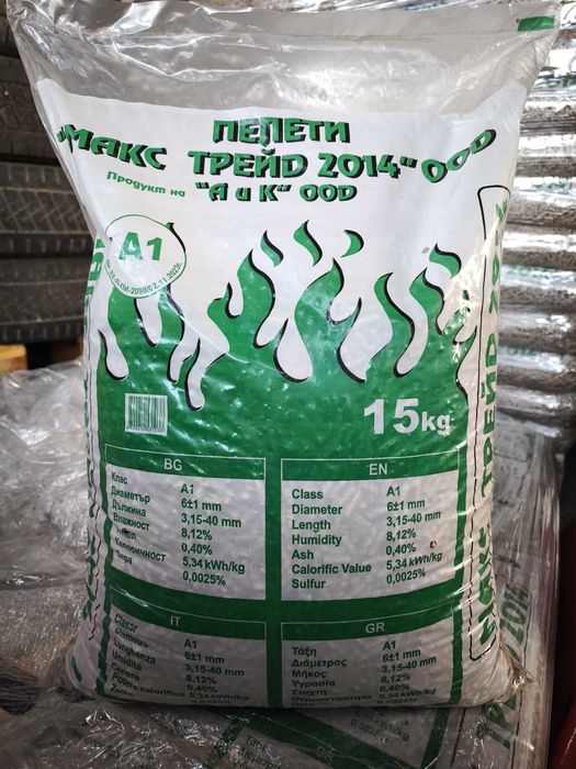 Илолистни Пелети клас А1 +