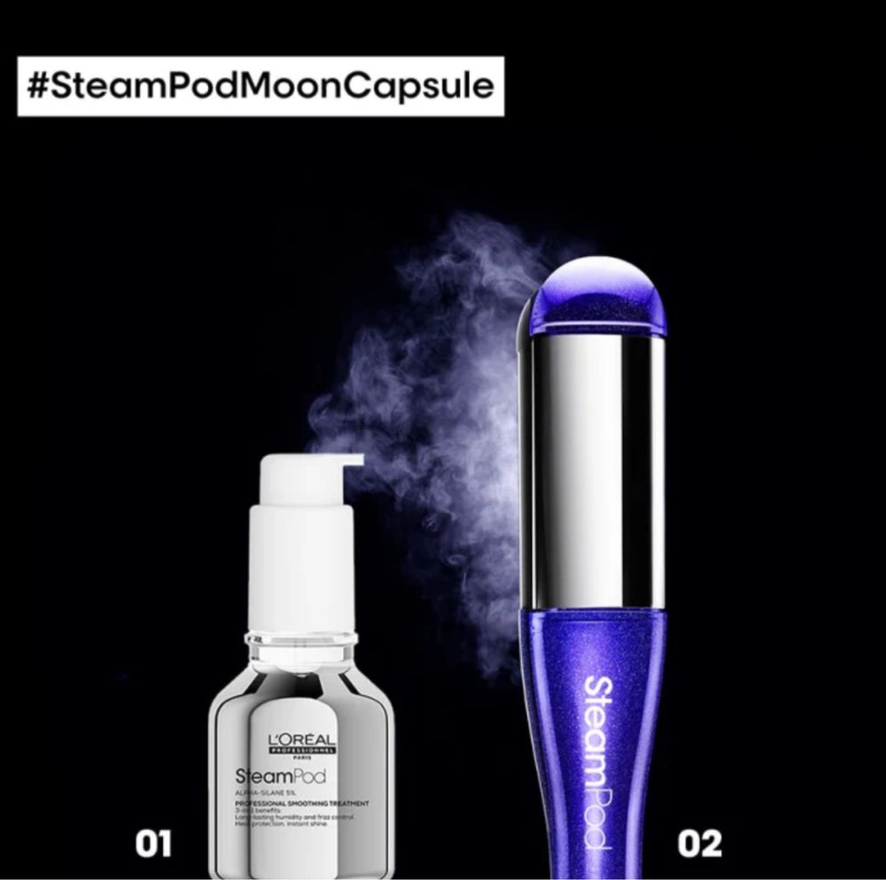 ĽORÉAL SteamPod 4 Moon Capsule Лимитирана професионална преса за коса