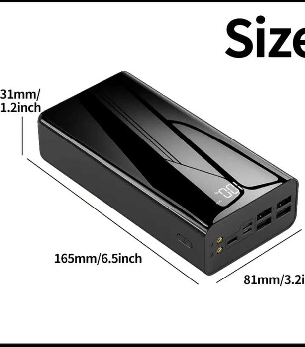 Power Bank Baterie Externa Hinne HE31 50000mAh fast charge LCD Noua