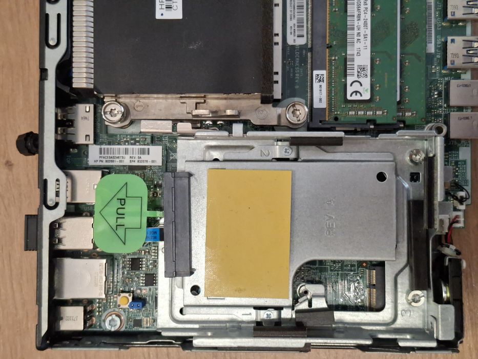 Mini PC HP EliteDesk 705 G3, AMD Quad Core PRO A10-8770E