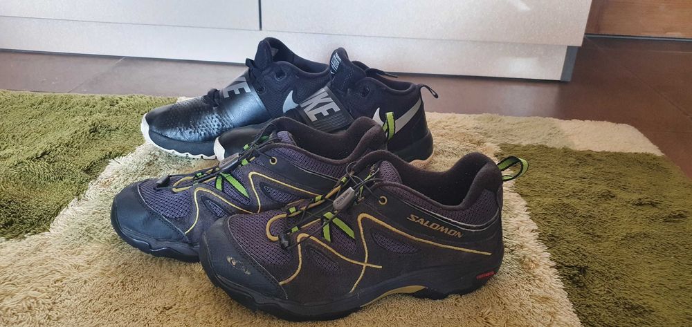 Nike   и    Salomon  Н 38