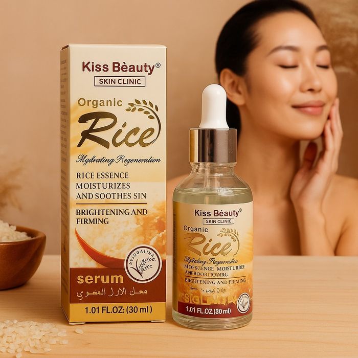 Органичен серум с оризова есенция Kiss Beauty Rice Serum