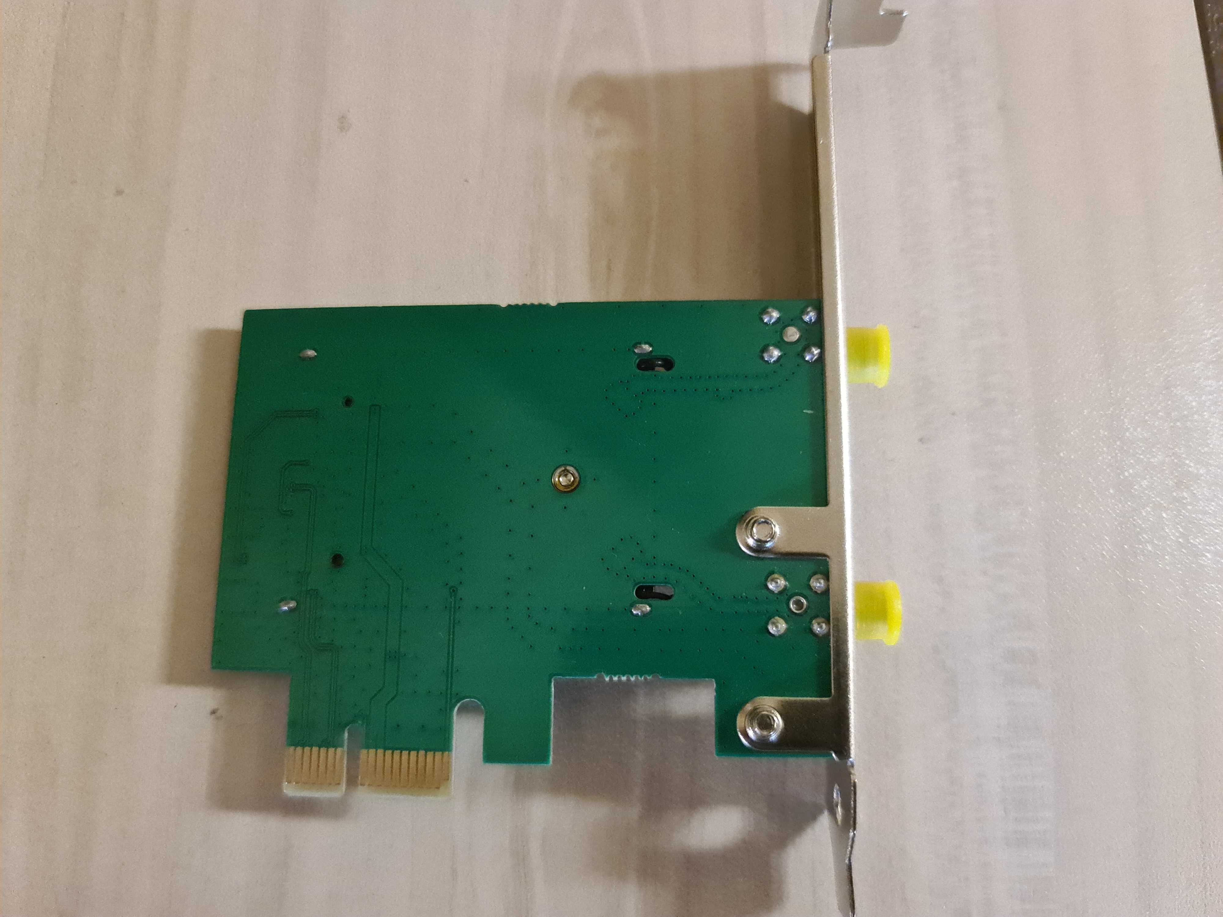 Pcie x1 wifi карта с Bluetooth