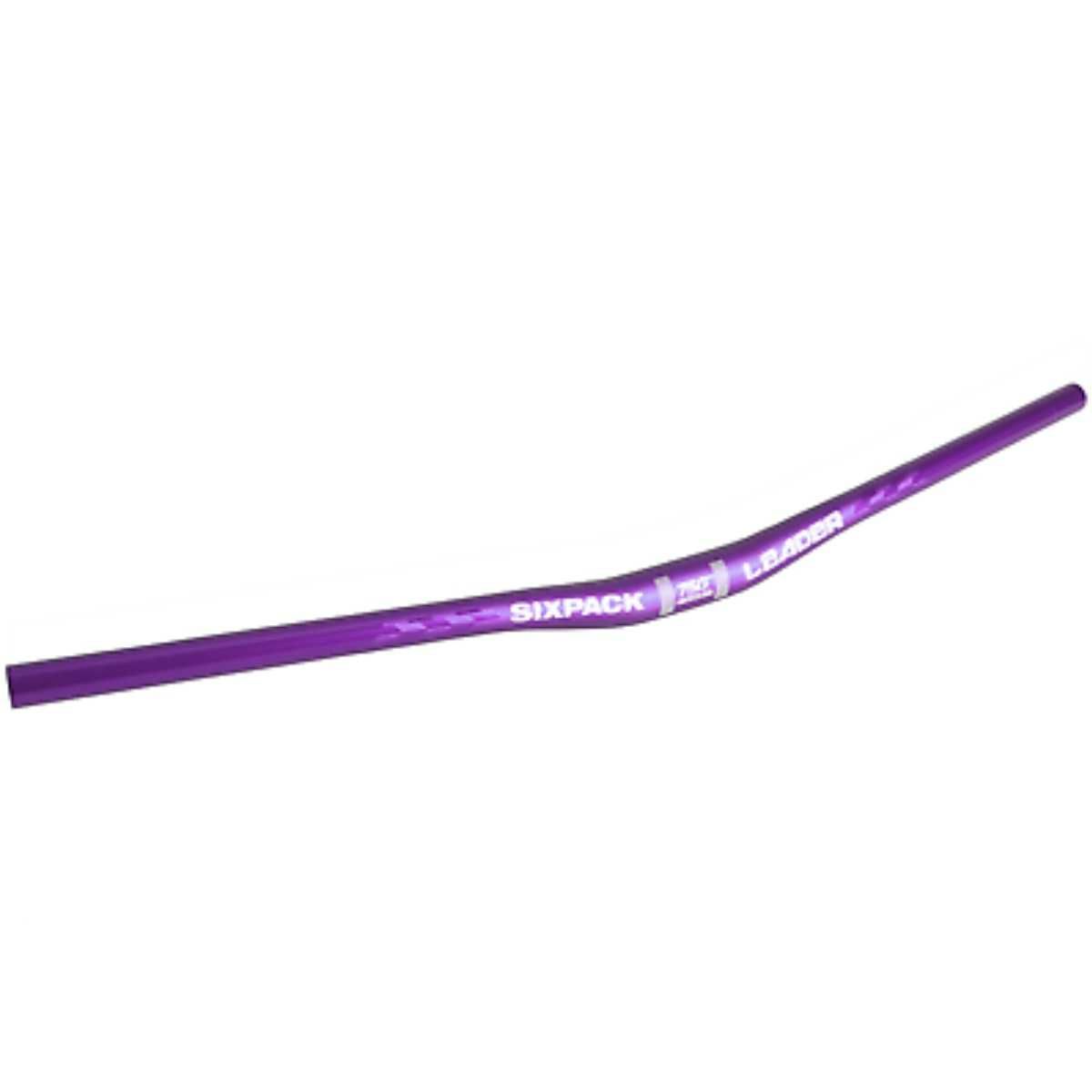 SixPack Leader 750mm Purple Riser Bar / Лилаво Кормило с Издигане
