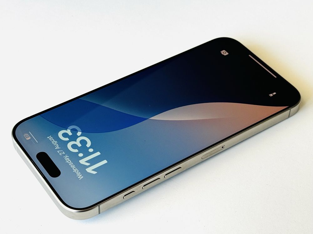Iphone 15 Pro Max 256GB Natural Titanium 97% Батерия! Гаранция 6 мес
