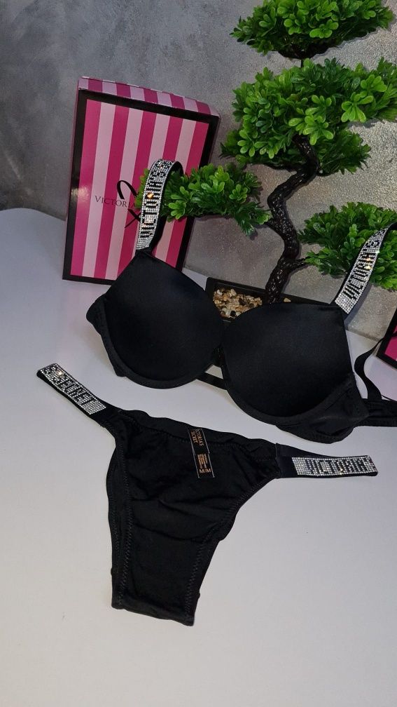 Set sutien victoria's secret si chilot model deosebit calitate premium