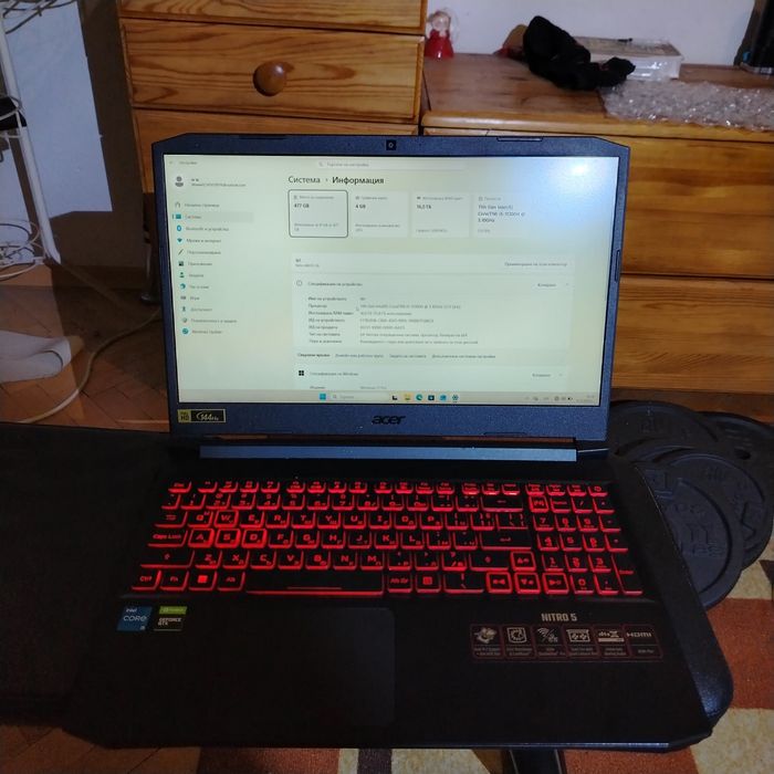 Acer Nitro 5 - като нов
