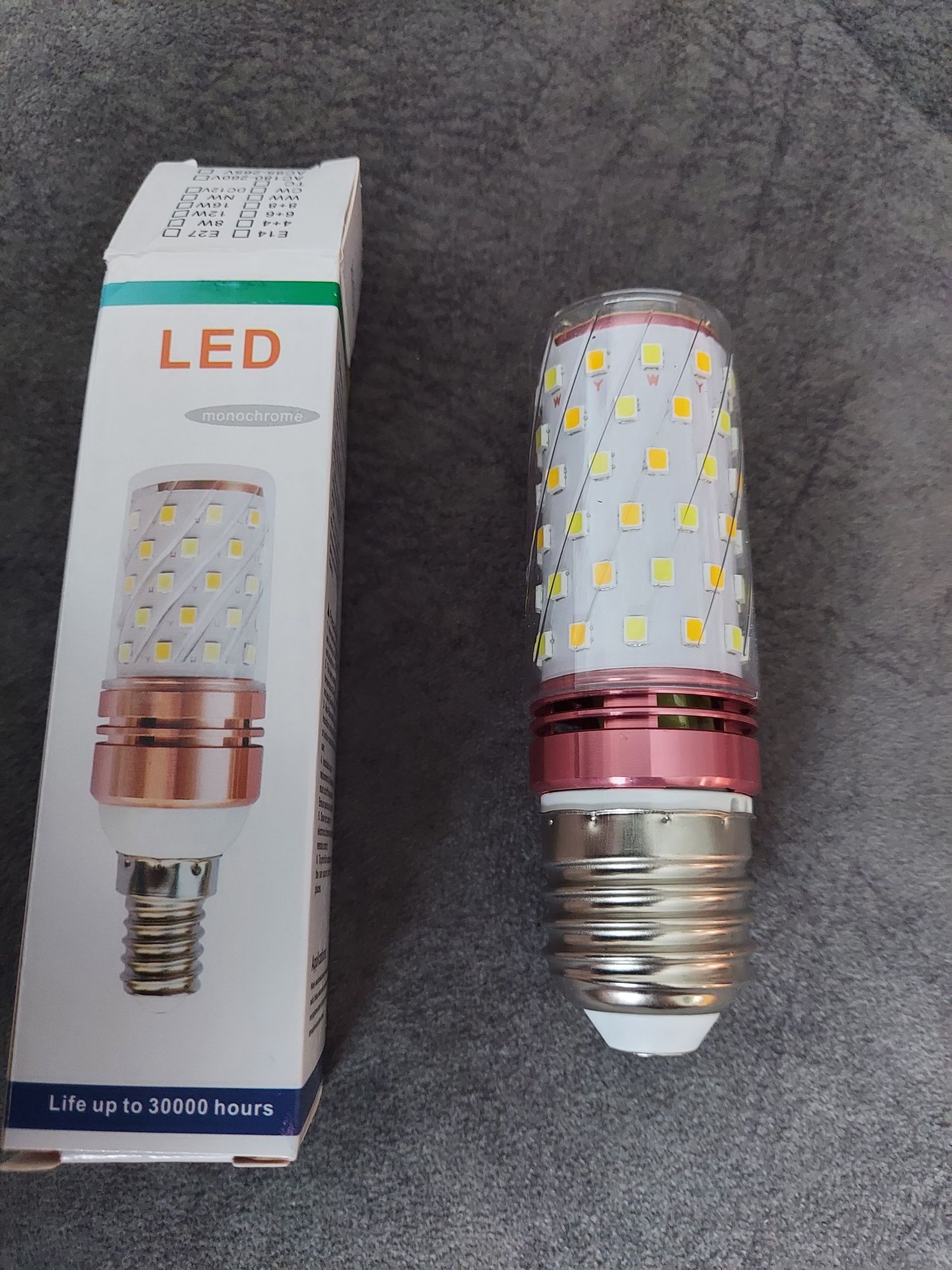 Led лампочка E27