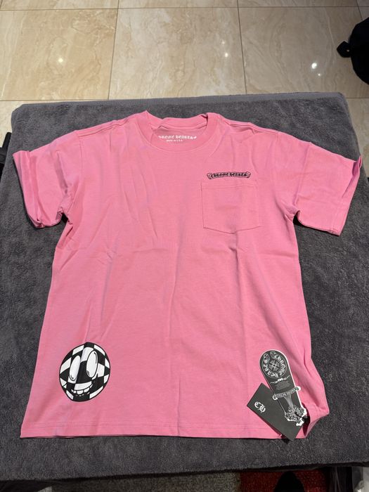Тениски - Off-White, Vlone Pink Skull, Chrome Hearts