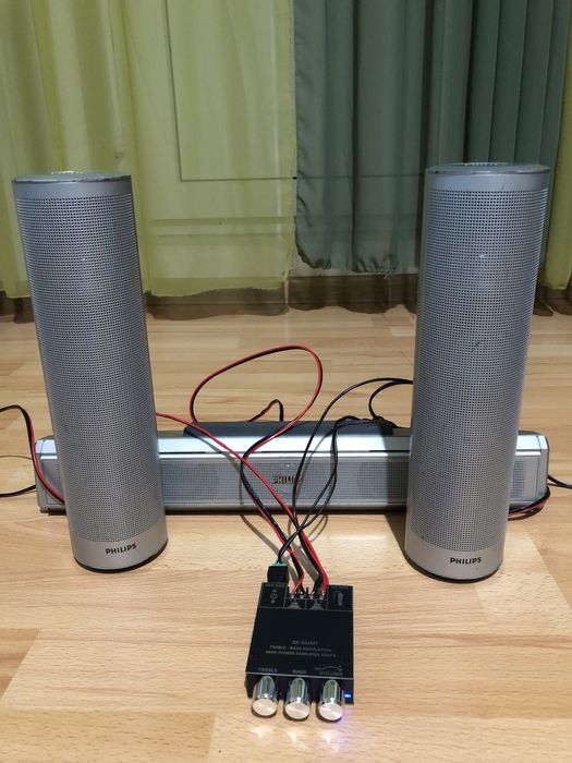 Sistem Philips mini ampificare si bluetooth sau Boxe Philips