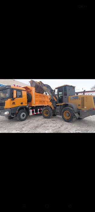 Услуги самосвал шахман 25- ка и погрузчик