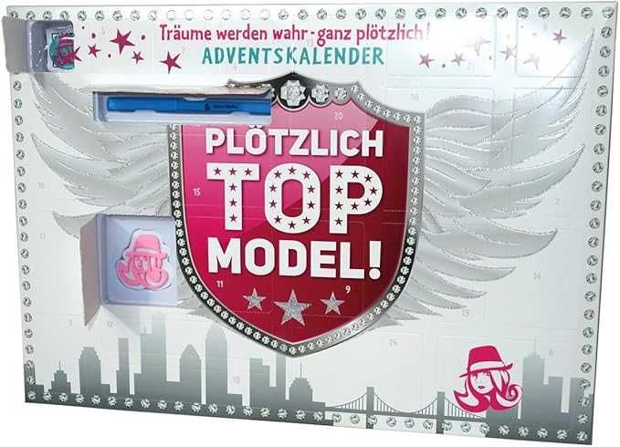 Адвент календар с аксесоари за момичета Top Model Коледен календар