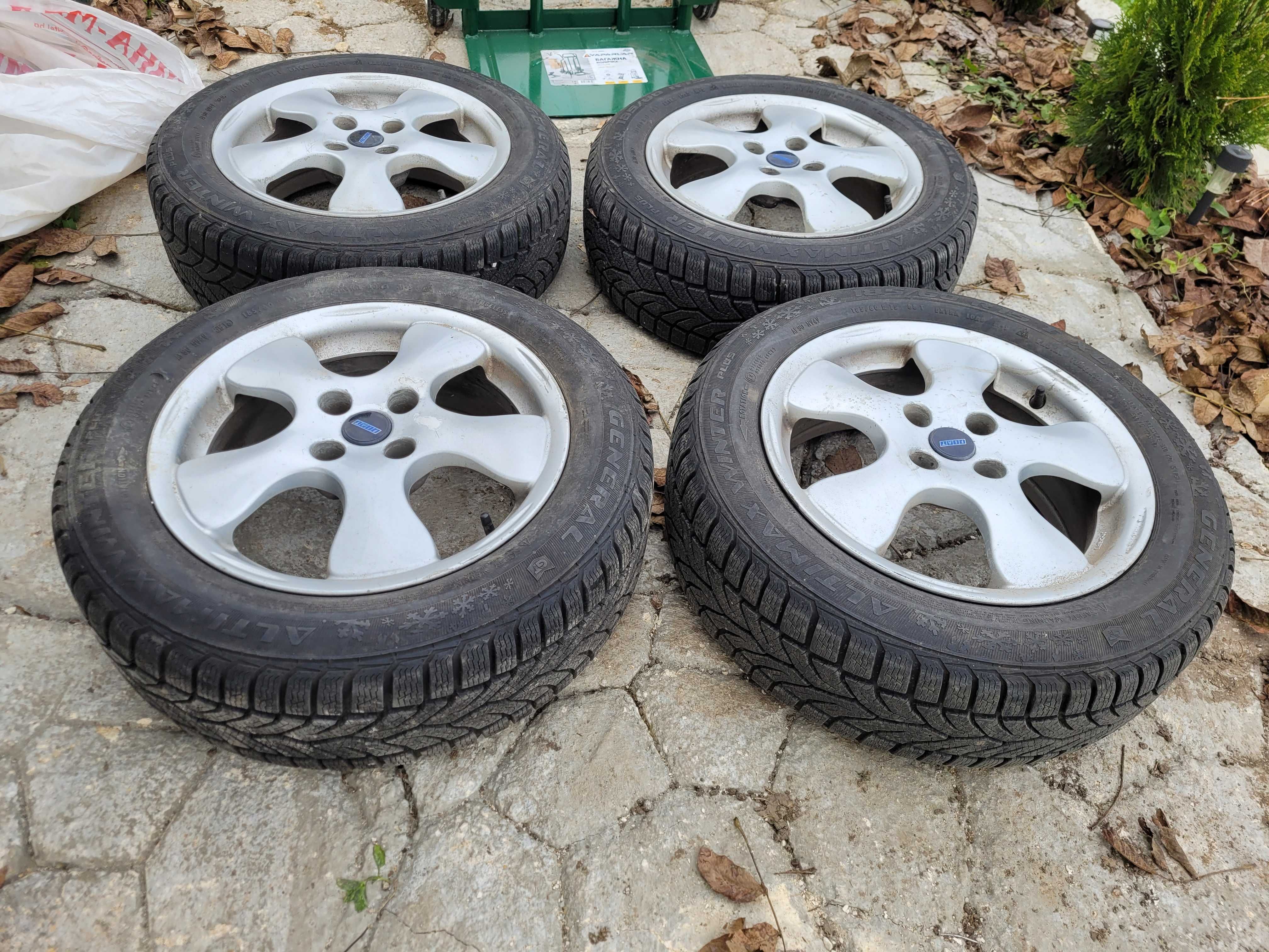 Джанти за Фиат Крома 17"и Фиат Браво 15"със зимни гуми