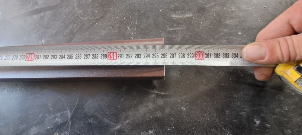 Profil termopan aluminiu schimbare unghi 90⁰