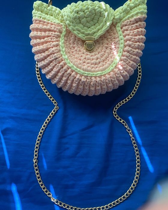 Ръчно плетене чанта