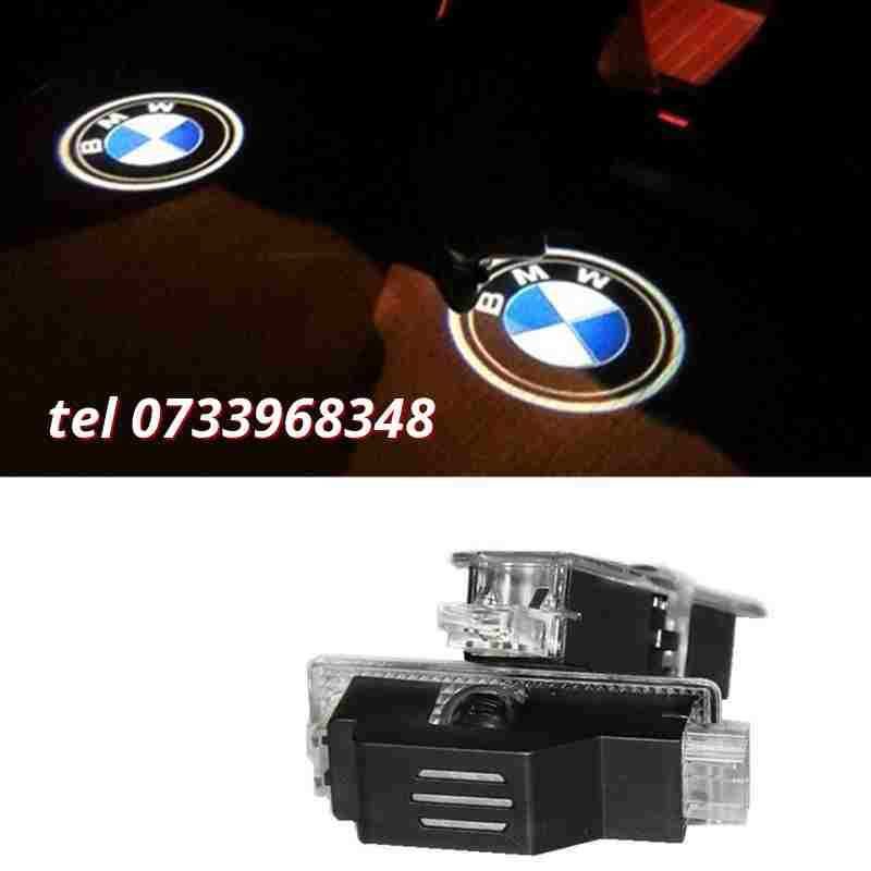 Lampi Portiera Cu Logo Bmw  Led Laser Set 2 Buc