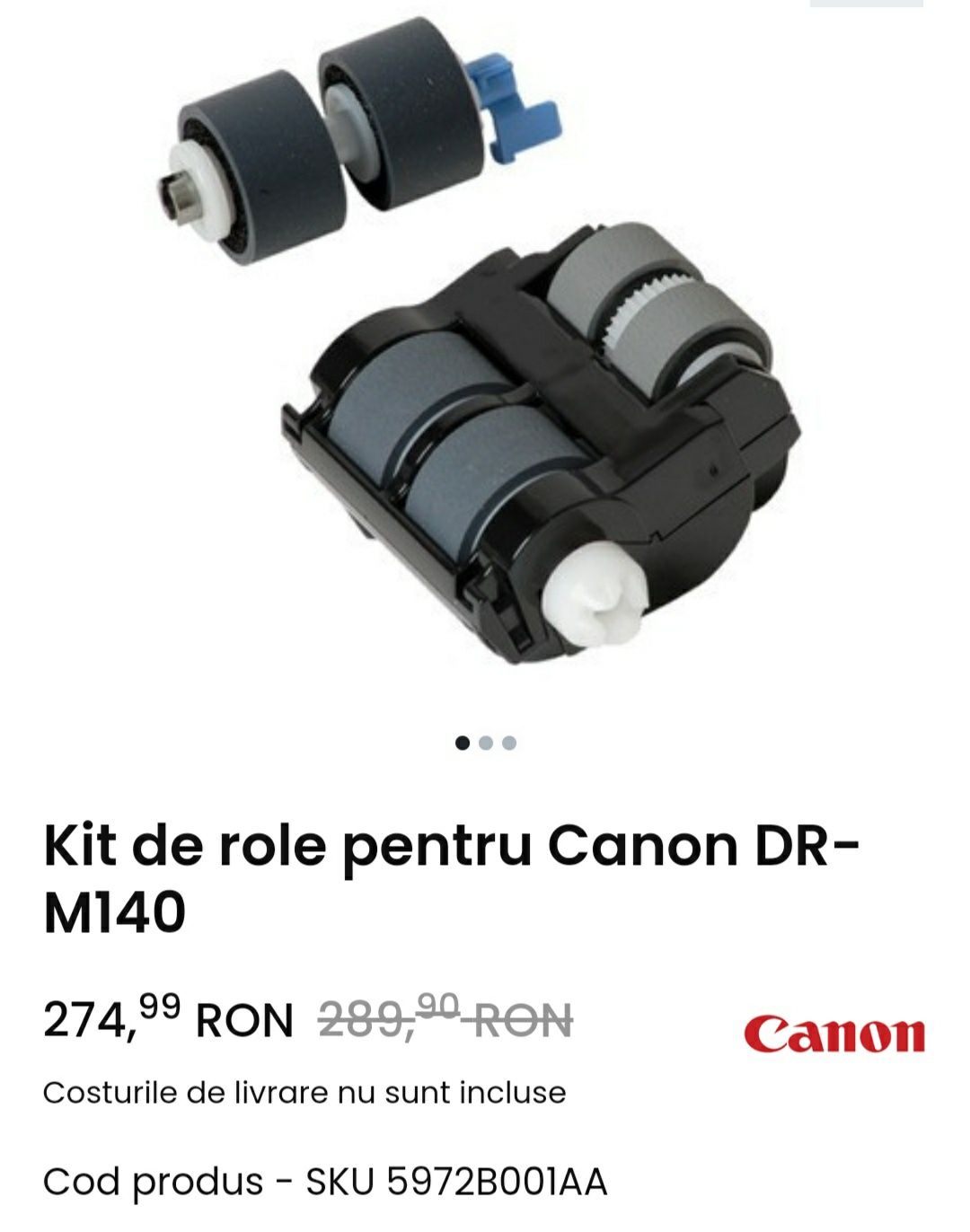 Kit de role pentru Canon DR-M140
Ki