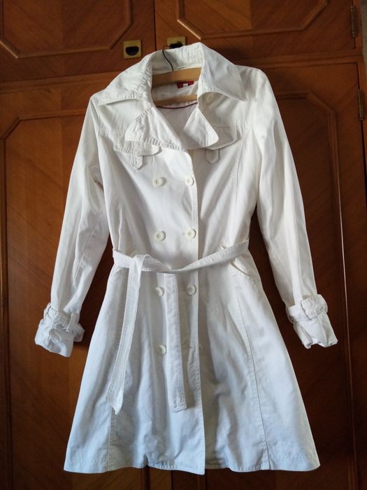 Trench alb dama L