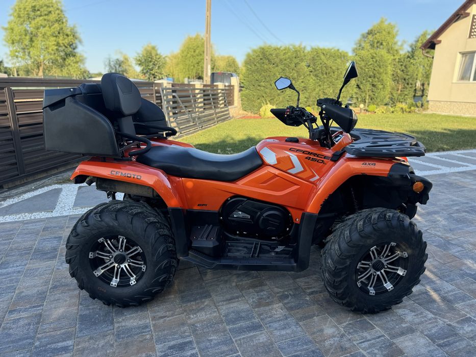 Atv Cf moto 450 L Fabricatie 2023 4x4 /980 km/ omologat 2 persoane