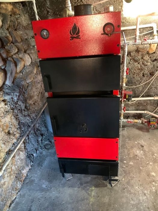 Centrala pe lemne de 37 kw eco