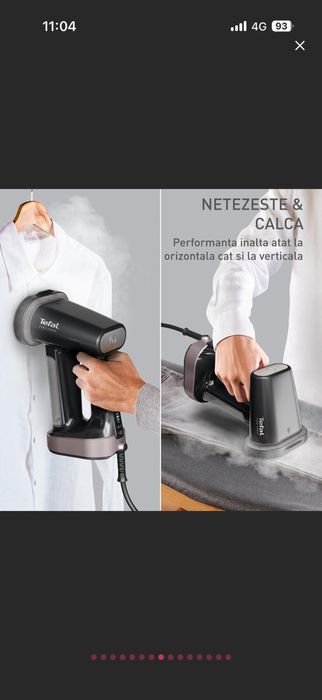 Aparat de calcat vertical Tefal