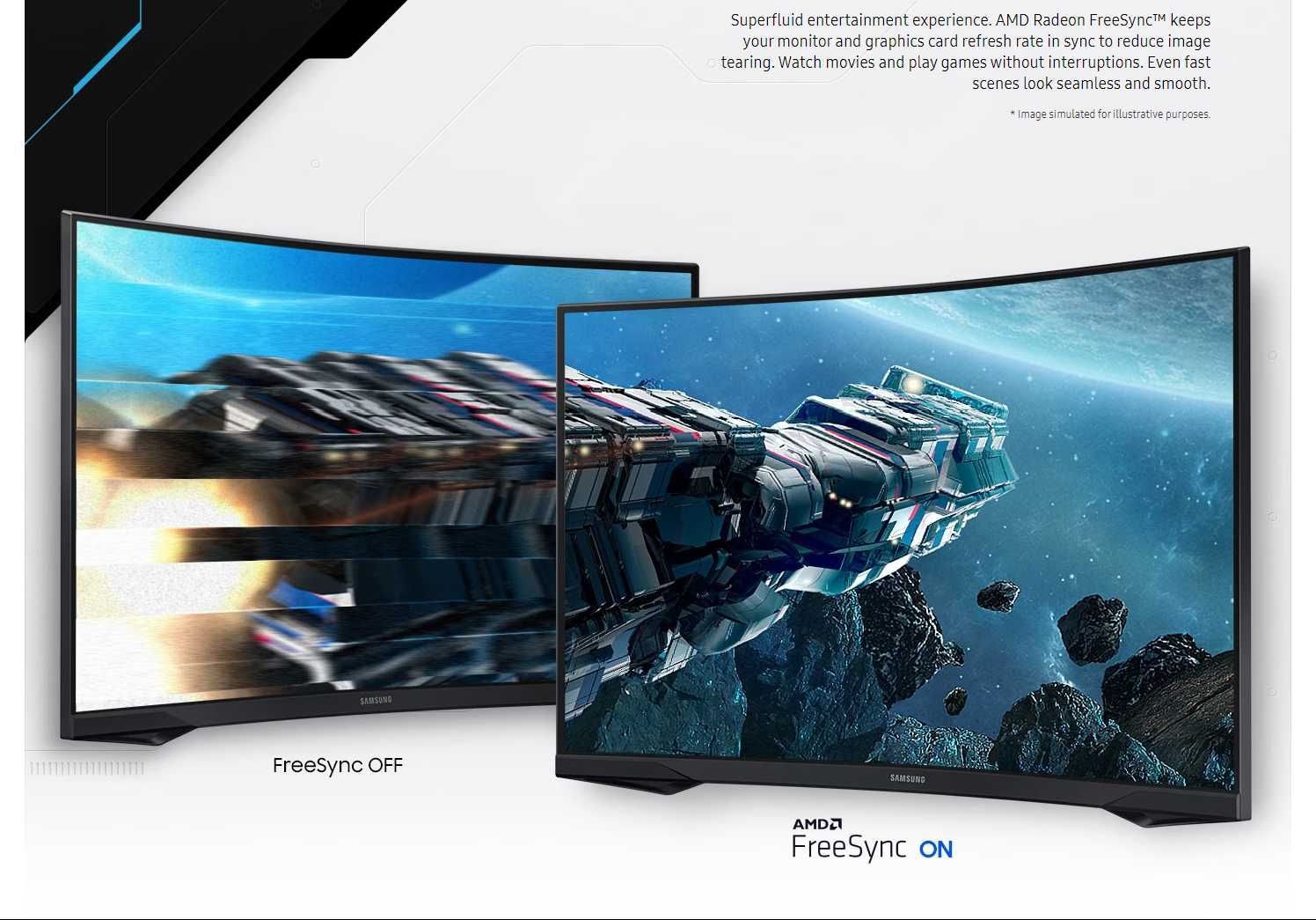 [НОВЫЙ] Монитор Samsung 27" Odyssey G5 LS27CG552EMXUE 2K 165Hz CURVED