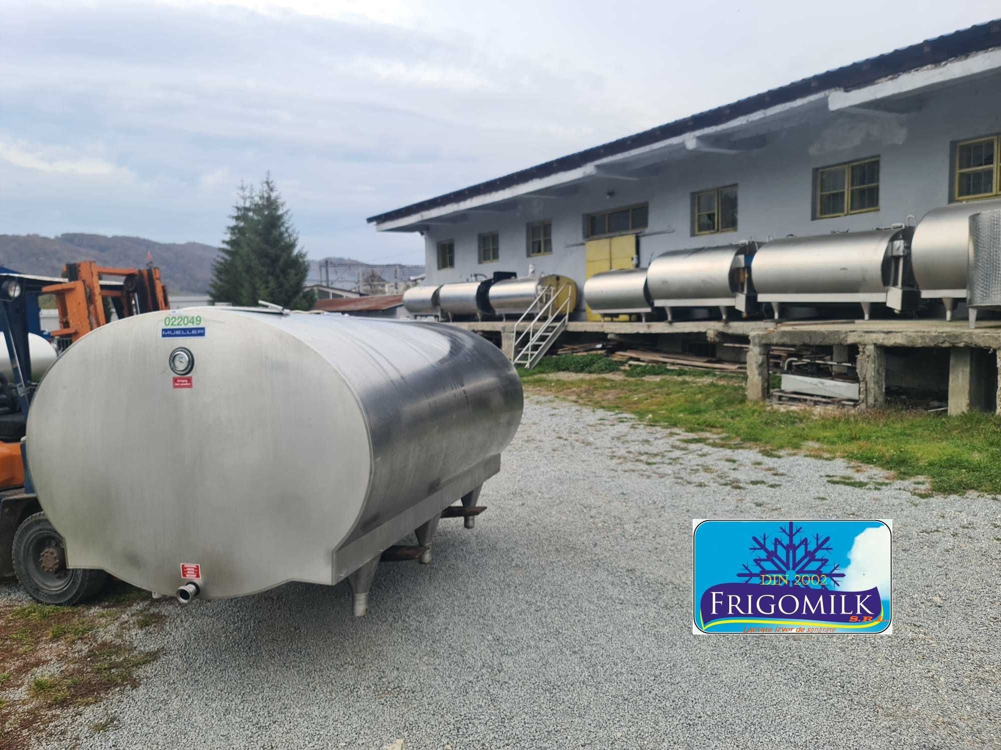 Racitor lapte , tanc racire lapte MUELLER 4000 l , cu spalare , montaj