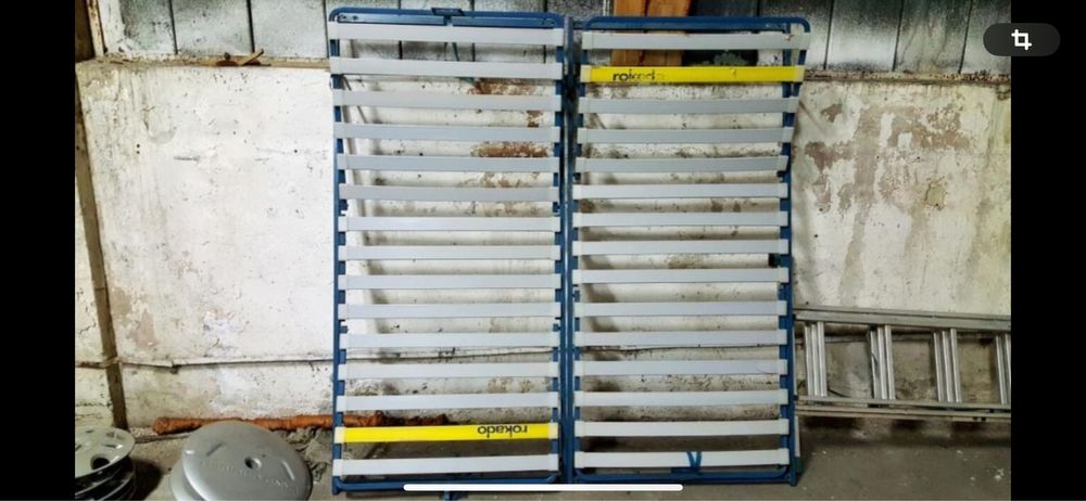 Somiere pat(grilaj rama metal)&Noptiere