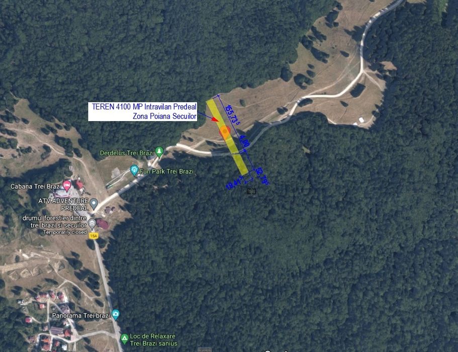De vânzare teren intravilan – Trei Brazi, Predeal