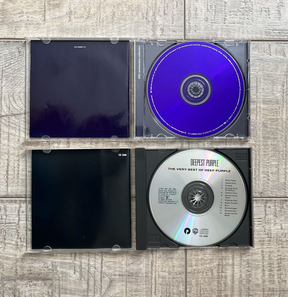Lot 5 cd-uri originale Deep Purple