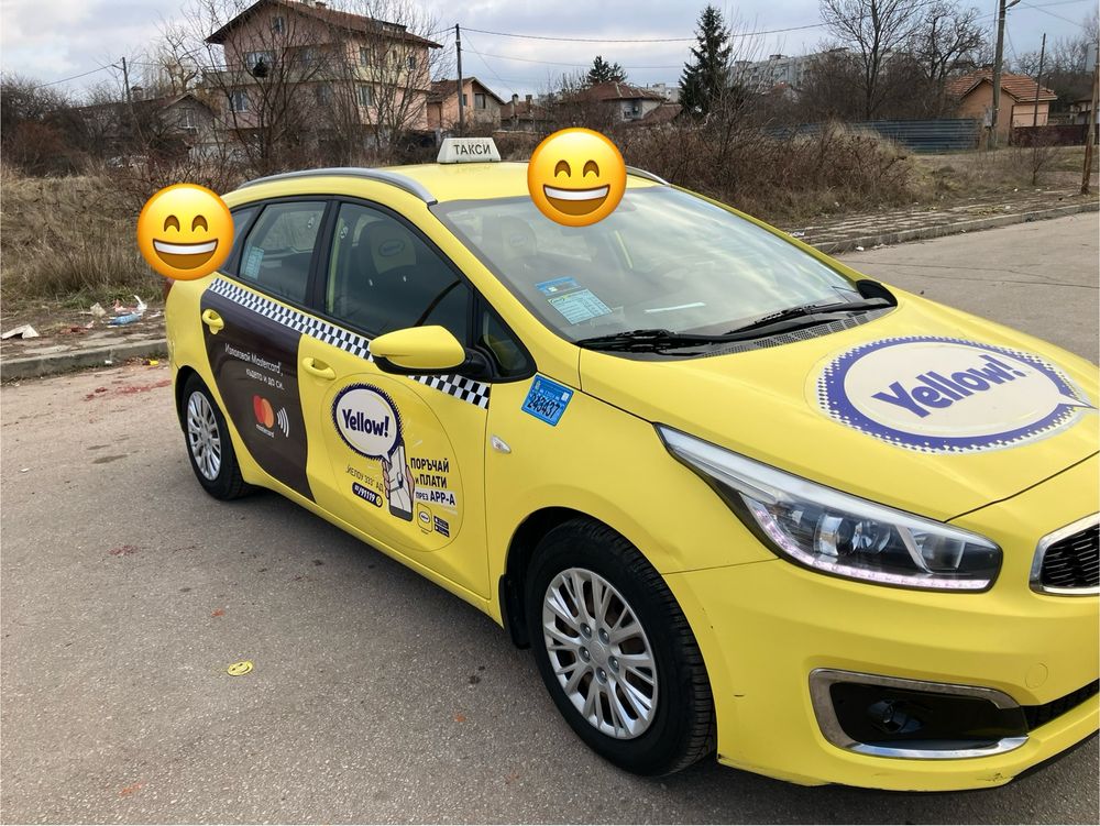 Продавам Киа Сийд такси, добро състояние