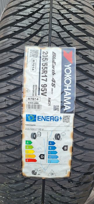 o anvelopa noua 205 55 17 yokohama bluearth 4s aw21 2024