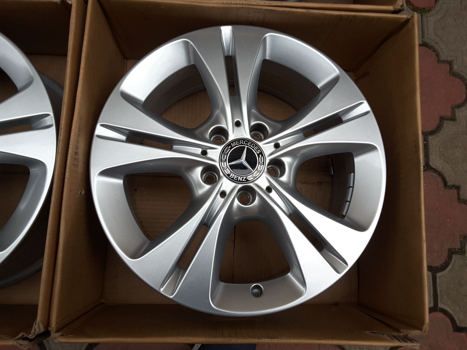 jante aliaj 17; 5x112;originale Mercedes C,V class w205,w204,Vito w447