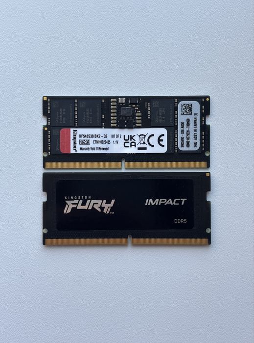 Оперативная память Kingston Fury impact 32gb (16x2)