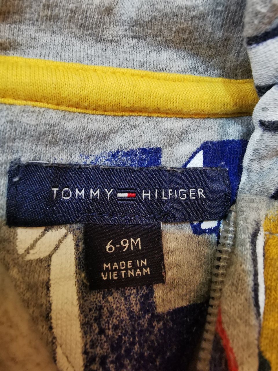 Hanorac bluza Tommy Hilfiger copii 6-9 luni