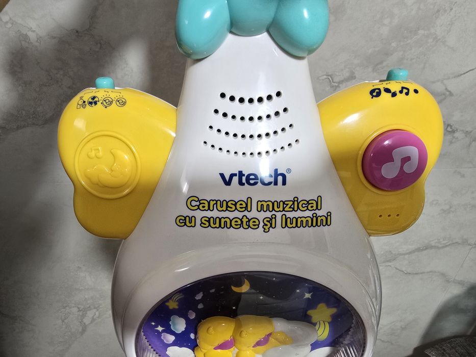 Carusel - Proiector bebelusi Vtech- Carusel Muzical cu Sunete si Lumin