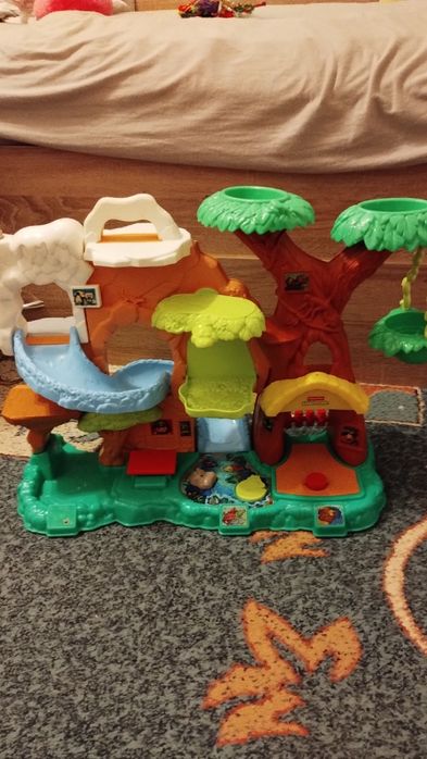 Vând junglă vtech cu topogan