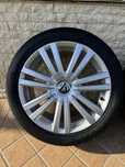 Jante originale Vw 17” Golf 5,6,7 Touran,Octavia, Leon 225/45/17 vara