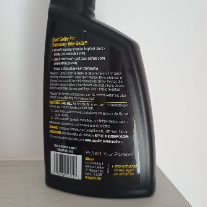 Solutie neutralizator mirosuri Meguiar's