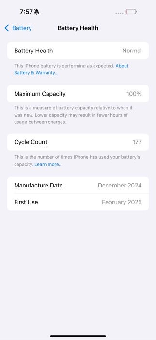Iphone 16 pro max 256gb ideal yomkost 100%