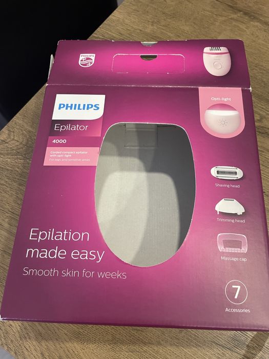 Епилатор Philips 4 серия.