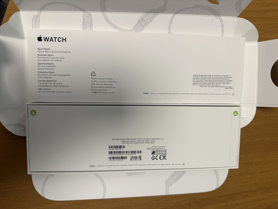 Apple watch series 10 46 mm Jet Black