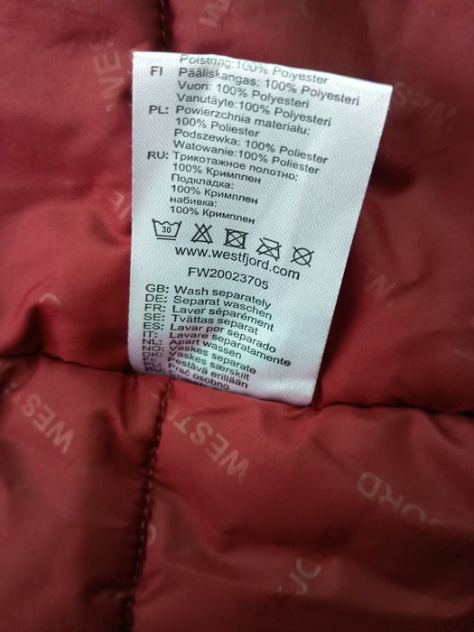 Westfjord geacă tehnică nouă M