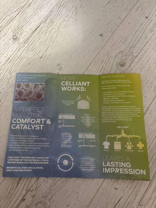 saltea cu tehnologie celliant originala