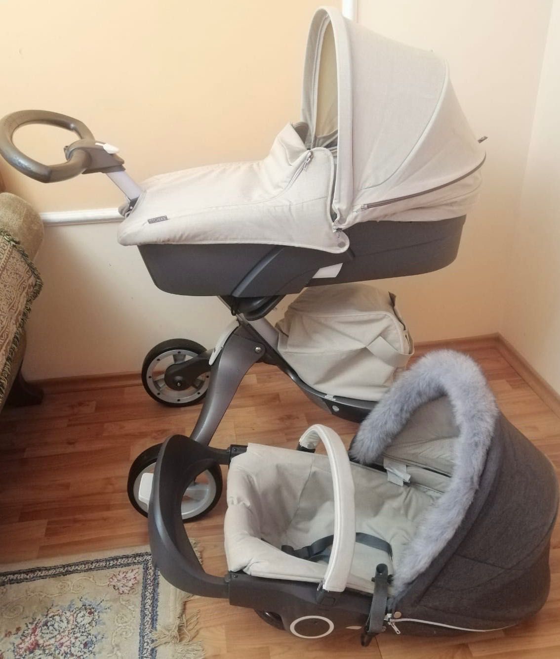 Коляска STOKKE оригинал 3 в 1