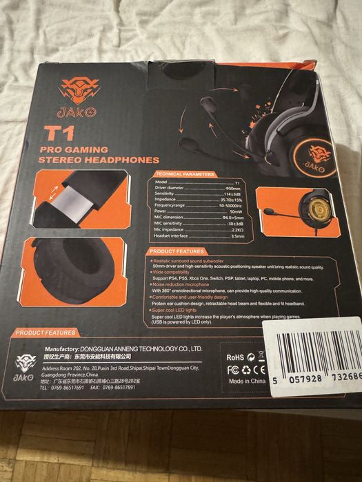 Vand casti Pro gaming Stereo Headphones