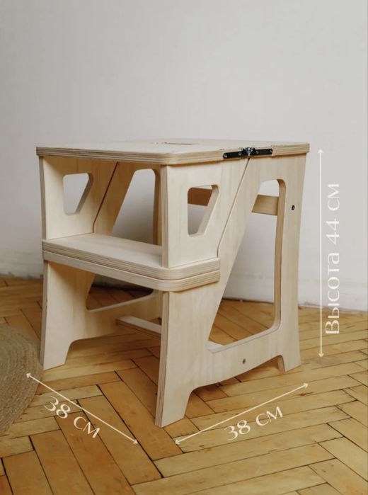 стремянка табурет из дерева